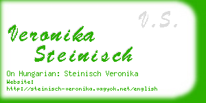 veronika steinisch business card